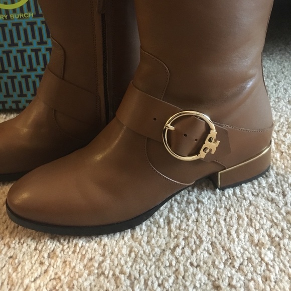 Brand new Tory Burch riding boots-extended calf - Picture 2 of 6